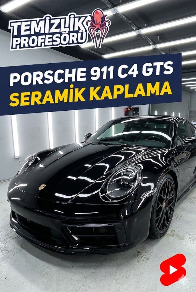 Porsche 911 Carrera 4 GT Seramik Kaplama